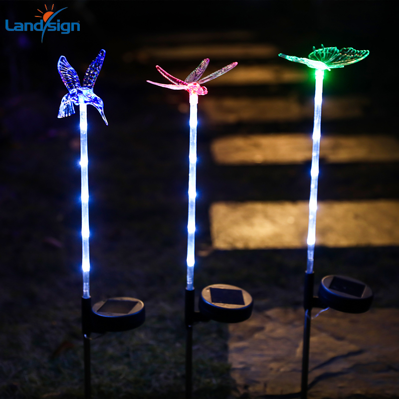 Новите производи на Landsign, Solar Lawn Light водоотпорна.